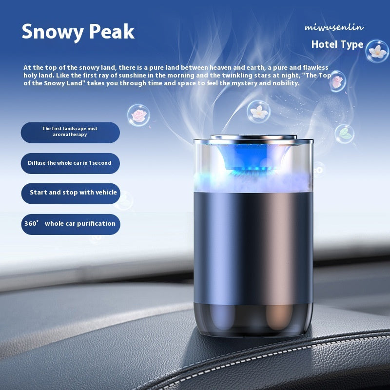 Car Aromatherapy Diffuser Cloud Mist Air Freshener